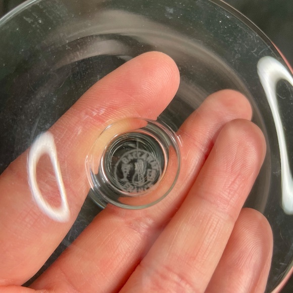 Baccarat France Chambolle Crystal Wine Water Goblet Glasses, Set of 2 - Picture 9 of 11